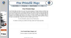 Desktop Screenshot of free-printable-maps.com